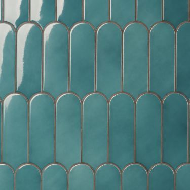 Decorative Wall & Floor Tiles | TileBar.com Teal Tile, Cleaning Ceramic Tiles, Fish Scale Tile, Cleaning Tile Floors, Polish Ceramics, Ivy Hill Tile, Fish Scale, Blue Tiles, Fish Scales