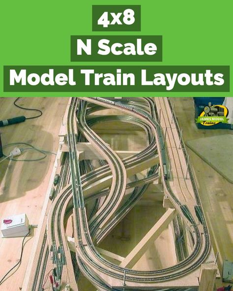 4x8 n scale layouts N Scale Model Train Layouts, N Scale Track Plans, Train Set Table, Train Table Layout, Kato Unitrack, N Scale Buildings, Lionel Trains Layout, N Scale Train Layout, City Scenery