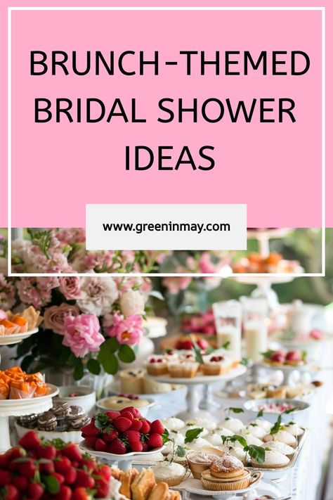 Do you want to host a bridal shower that will be the talk of town for months? A bridal shower brunch is the answer. From the perfect mid-day meal to the drinks you can never go wrong with this brunch shower theme. Bridal Shower Brunch Theme, Brunch Bridal Shower Themes, Brunch Wedding Shower Ideas, Bridal Brunch Ideas, Wedding Shower Prizes, Brunch With The Bride, Bridal Shower Brunch Decorations, Wedding Shower Brunch, Bridal Shower Brunch Invitations