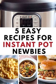 5 Easy Recipes for Instant Pot Beginners. Instapot For Beginners, 3 Qt Instant Pot Recipes Easy, 3 Qt Instant Pot Recipes, Kale And Potato Soup, Instant Pot Zuppa Toscana, Recipes For Instant Pot, Instapot Recipes Chicken, Instapot Meals, Toscana Recipe