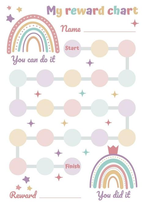 Sticker Behavior Chart, Potty Sticker Chart, Toddler Sticker Chart, Sticker Chart Printable, Potty Training Sticker Chart, Printable Potty Chart, Toddler Routine Chart, Toddler Chart, Kids Routine Chart