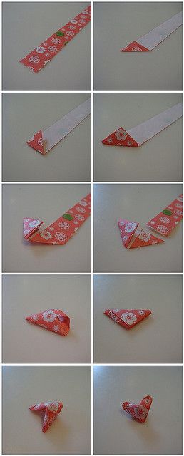 How to fold puffy paper hearts! Yay! Something new to do at church! Heart Tutorial, Vika Papper, Tutorial Origami, Origami And Kirigami, Folding Origami, Japanese Origami, Origami Heart, Seni Origami, Paper Making