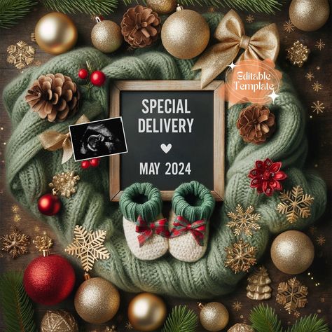 🎄Celebrate your growing family this holiday season with a whimsical Christmas social media reveal. This instant download, editable template makes sharing your joyful news easy and fun. Get yours now and start spreading the holiday cheer! DEMO LINK >> https://www.corjl.com/d/25H65H 🚀 Demo this item now! Get a sneak peek of the editing experience before purchasing. Simply copy and paste this link into your web browser to access a demo version where you can preview all customizable elements. See first-hand how easily you can personalize the announcement with your own photos and design elements.  💻 We recommend customizing your announcement on a computer for the best experience. While it is possible to edit on a mobile device, the desktop version provides a simpler editing process. ⌛ If you The More The Merrier Baby Announcement, Holiday Baby Announcement, Christmas Baby Announcement, December Baby, Digital Announcement, Christmas Pregnancy Announcement, Tiny Gifts, Christmas Pregnancy, Pregnancy Reveal