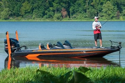 2016 Skeeter FX 20 Limited Edition, - boats.com Boat Conversion, Bass Boats, Bass Fishing Boats, Flat Bottom Boats, Sport Fishing Boats, Dream Boat, Boat Ideas, Fishing Stuff, Electric Boat