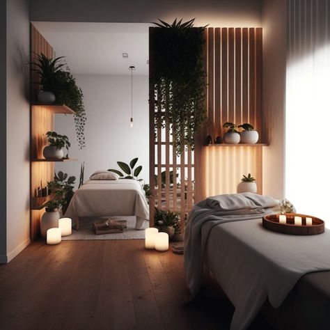 Esthetician Suite, Spa Room Ideas Estheticians, Asian Bar, Solo Esthetician, Spa Room Ideas, Massage Room Design, Massage Room Decor, Massage Therapy Rooms, Home Spa Room