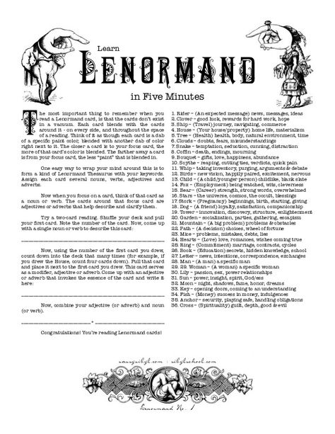 LearnLenormand in Five MinutesThe most important thing to remember when you read a Lenormand card, is that the car... How To Read Lenormand Cards, Lenormand Cards Meaning, Lenormand Spread, Lenormand Cards, Future Timeline, Fortune Reading, Tarot Reading Spreads, Fortune Telling Cards, Divination Cards