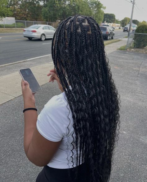 Notlessbox Braids Styles, Notlessbox Braids Styles Long, Hair Braid Designs, Long Braided Hairstyles, Box Braid Hair, Quick Braids, Girly Hairstyles, Goddess Braids Hairstyles, Braids Styles