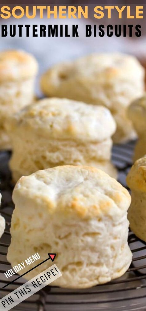 Flaky Buttermilk Biscuits Recipe, Buttermilk Biscuit Recipe, Flaky Buttermilk Biscuits, Best Buttermilk Biscuits, Delicious Breakfast Casserole, Homemade Buttermilk Biscuits, Buttermilk Biscuits Recipe, Make From Scratch, Homemade Recipes Dessert