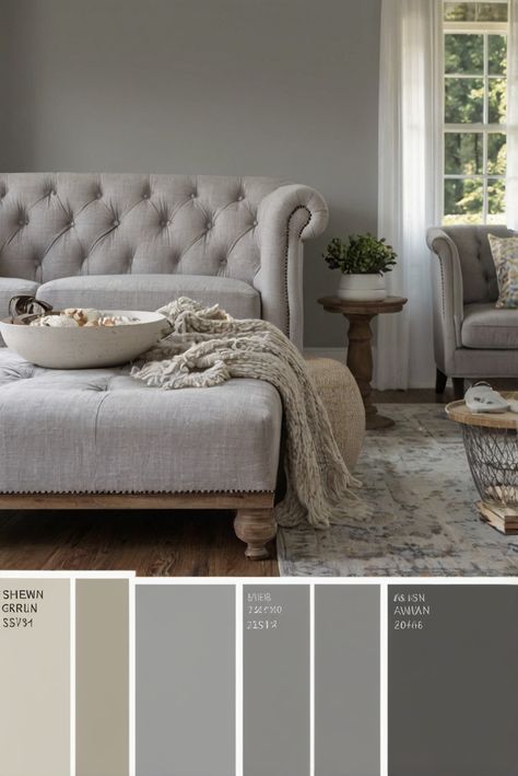 Discover why Sherwin Williams Agreeable Gray is the top pick for 2024 in our comprehensive living room color review.
#ad  

Sherwin Williams Agreeable Gray, best neutral gray paint, grey paint for interiors, popular interior paint colors
#Colortrend
#wallpaint2024
 #color2024
 #DIYpainting
 ##DIYhomedecor
 #Fixhome Agreeable Gray Living Room, Agreeable Grey Color Scheme, Gray Wall Paint, Popular Living Room Colors, Sherwin Williams Agreeable Gray, Popular Interior Paint Colors, Modern Living Room Colors, Neutral Gray Paint, Agreeable Gray Sherwin Williams