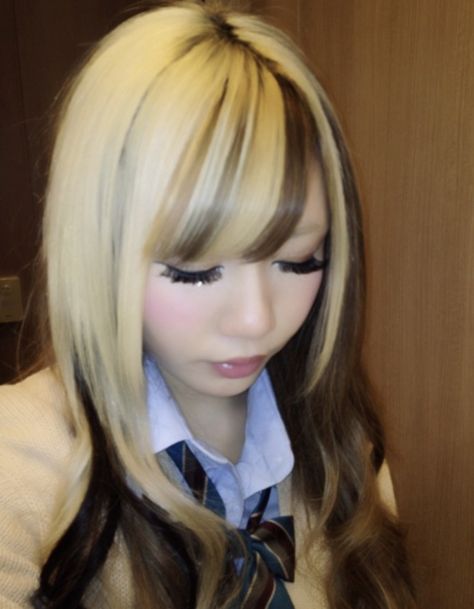 Gyaru Hair, Hair Icon, Gyaru, About Hair, We Heart It, Blonde, Lost, Hair