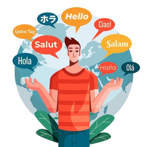 Flat international mother language day i... | Free Vector #Freepik #freevector #language-day #international-day #multilingual #language Italian To English, International Mother Language Day, Mother Language Day, Learning A Second Language, Business Expansion, Language Proficiency, Language Translation, Accounting Services, Second Language