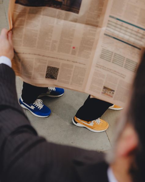 Movement is directly related to creating a positive state of mind. For our SS24 campaign, we have showcased movements in the mundane. 🏃‍♂️ Featured is our Osier S-Strike Suede Mix College Blue. Now available online now. 🤝 . 📸 @james_re . . . . . . . #stepneyworkersclub #stepneyworkersclubsneakers #footwear #sneakers #sstrike #runner #swc #sneakerhead Sneaker Shoot Ideas, Shoes Creative Ads, Sneakers Photography Ideas, Sneaker Campaign, Sneaker Ads, Sneaker Photography, Sneakers Photography, Footwear Photography, Film Shots