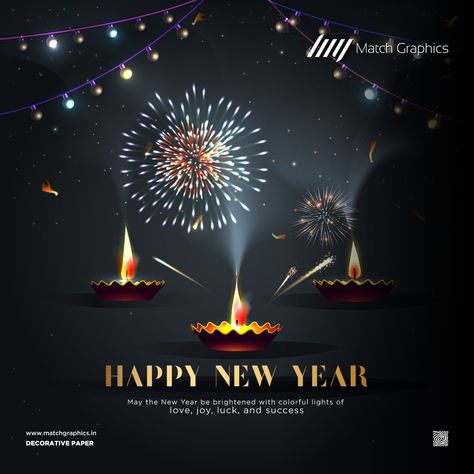 May the New Year be brightened with colorful lights of love, joy, luck, and success Happy New Year..! #MatchGraphics #matchwell #NaturalDecor #VogueDecor #Decorative #Laminates #paper #decorativepaper #Newyear #GujaratiNewYear #Newyearseve #Newyears #festive #festival #india #indianfestivals Gujrati New Year Post, Diwali Happy New Year Poster, Diwali New Year Creative Post, Gujarati New Year Creative Ads, Happy Diwali And Happy New Year, Happy New Year Hindu Festival, Happy New Year Poster Design Posts, Diwali New Year Post, Indian Happy New Year Greetings