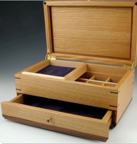 We customize wooden jewellery boxes based on your request.As plus packing,our design team produce many ideas for your valuable jewelleries. Wooden Jewellery box Organizes earrings, necklaces, bracelets, and accessories to keep your jewelry tangle-free High quality rustic wooden design showcases your jewelry in style. Incra Tools, Wood Box Design, Jewelry Box Plans, Wood Jewelry Diy, Wood Tool Box, Wooden Box Designs, Jewelry Box Design, Wooden Jewellery, Woodworking Box