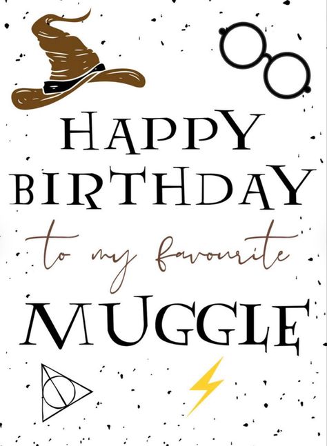 Happy Birthday Wife Quotes, Harry Potter Birthday Quotes, Harry Potter Spells List, Harry Potter Teachers, Purple Birthday Card, Harry Potter Birthday Cards, Happy Birthday Harry Potter, Harry Potter Gifts Diy, Birthday Quotes Bff