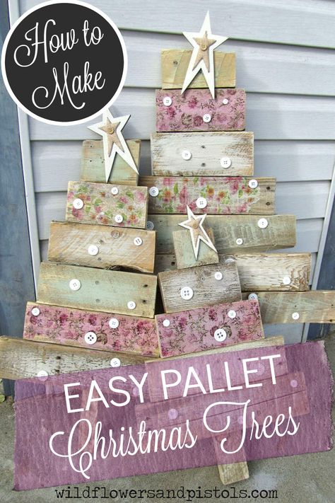 Easy Pallet Crafts, Pallet Angels Diy, Diy Wooden Christmas Crafts To Sell, Pallet Crafts To Sell, Upcycled Christmas Decor Diy Ideas, Wood Craft Ideas To Sell, Christmas Crafts To Sell Bazaars, Pallet Craft, Wood Christmas Trees