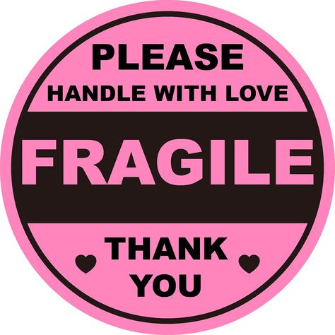 Pink Retro Wallpaper, Notebook Labels, Fragile Sticker, Envelope Gift, Shipping Envelopes, Scrapbooking Stickers, Pink Retro, Black Stickers, Custom Label