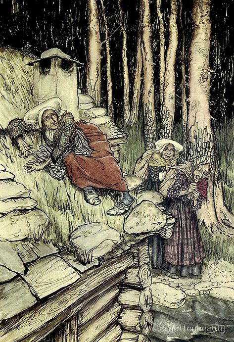 Peer Gynt, John Howe, Mill House, Arthur Rackham, Ecole Art, Fairytale Art, The Mill, House Roof, Literature Art