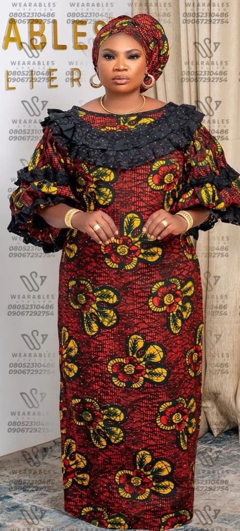 Ankara Long Gown Styles For Mummy, Ankara Design For Older Women, Senegalese Wax Styles For Women, Ankara Long Bubu Gown Styles, African Dresses For Older Women, Ankara Gown Styles For Mummies, Long Ankara Gowns For Women, Kitenge Designs For Older Women, Ankara Agbada Styles For Women