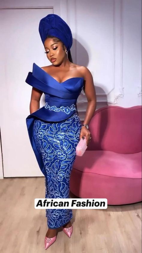 Nigerian Lace Styles Dress, Nigerian Lace Styles, African Lace Styles, Wedding Plus Size, Dresses For Wedding Guests, African Prom Dresses, Lace Gown Styles, Dinner Dress Classy, Lace Dress Styles