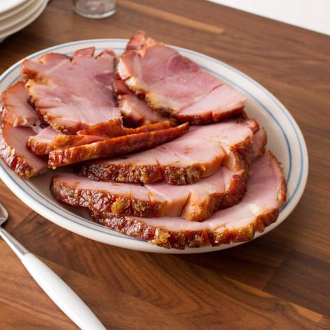 Sugar-Glazed Ham Recipe | Taste of Home Easy Ham Glaze, Daging Babi, Ham Glaze Recipe, Easter Ham, Easy Ham, Ham Glaze, How To Cook Ham, Leftover Ham, Baked Ham