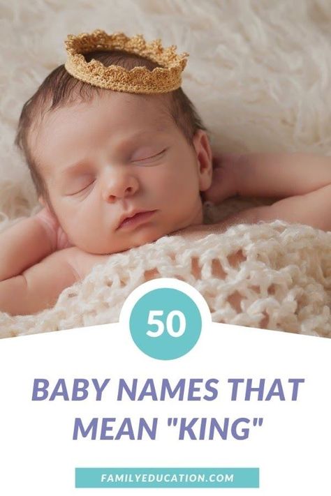 Baby names are extremely important! Do you want your little one to possess royal and kingly qualities? Consider one of these names that mean king. #babynames #namingbaby #names Meaning Name, Boy Name Meanings, Royal Names, Unique Baby Boy Names, Wanting A Baby, Toddler Discipline, Name Inspiration, King Baby, Baby On The Way