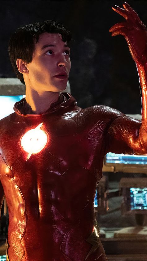 2023 Movies, The Flash Movie, Justice League Art, Flash Characters, Flash Costume, 2023 Wallpaper, Flash Barry Allen, Black Brown Hair, Reverse Flash