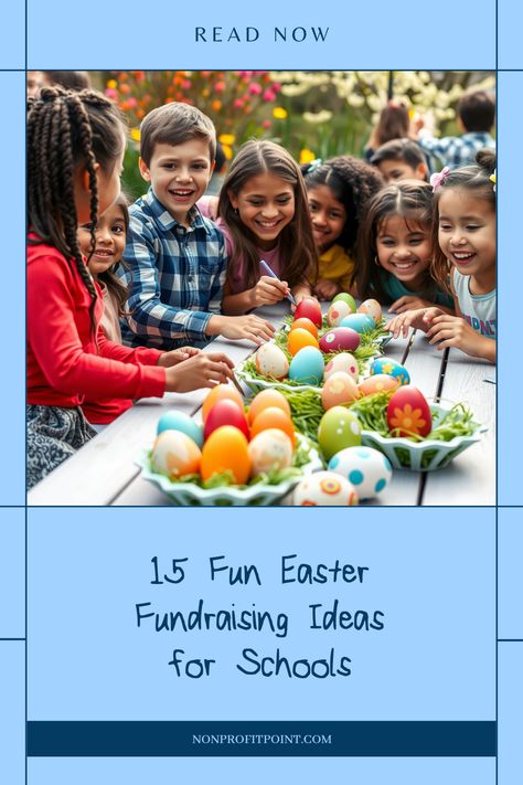 Spring is here, and it's time to hop into action with some fabulous Easter fundraising ideas for your school! From exciting Easter egg hunts to creative art auctions featuring student-made treats, these 15 unique fundraising concepts will gather support while bringing joy to your community. Engage students, parents, and staff with delightful activities they'll look forward to. These ideas don't just raise funds; they also create lasting memories. Let your school's Easter fundraiser be the highlight of the season with our amazing suggestions! Easter Fundraiser Ideas, Easter Fundraising Ideas, Easter Fundraiser, Easter Photo Booth, Fundraising Games, Easter Egg Design, Festive Activities, Egg Design, Raffle Baskets