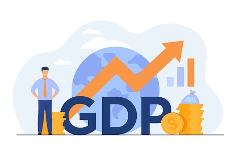 Free vector gross domestic product conce... | Free Vector #Freepik #freevector #gdp #economic-development #economic-growth #profit Sunset Today, Mad Tv, Gross Domestic Product, Money Stacks, New Africa, Business Icon, African Countries, Business News, Watercolor Background