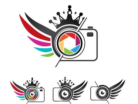 Wings photography logo design by Iqbal hasan Photography Logo Design Ideas, Photo Studio Logo, Creative Photography Logo, Wings Photography, Collage Idea, Birthday Post, Camera Logo, Birthday Post Instagram, Photography Logo Design