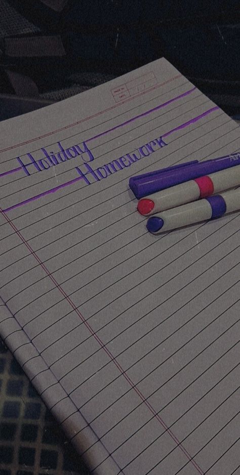 Purple and pink calligraphy header of holiday homework Holiday Homework Calligraphy, Hindi Heading Design, Heading Design For Notes, Name Page Design For Project, Heading Design, Cover Page For Project, File Decoration, Creative Book Cover Designs, Presentation Ideas For School