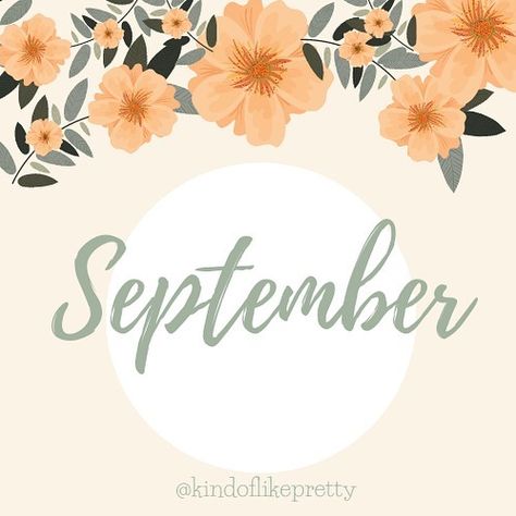 Kind of like Pretty on Instagram: “Hello September 💚” Month Design, Design Journal, Hello September, Journal Cover, Journal Covers, Home Decor Decals, On Instagram, Instagram, Home Decor