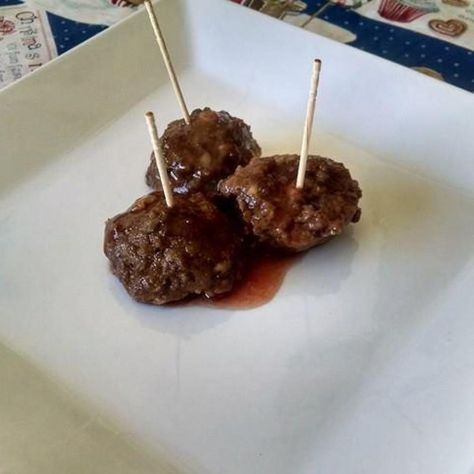 Plum Sauce Recipe, Asian Meatballs, Meatball Dishes, Grilled Chicken Kabobs, Plum Sauce, Burger Sliders, Meat Appetizers, Chicken Kabobs, Just A Pinch