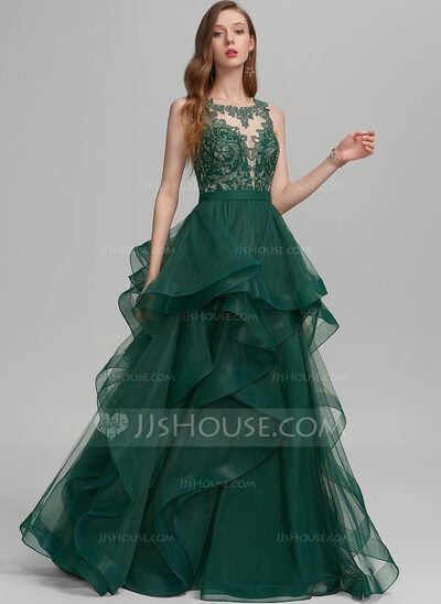 Illusion Dress Prom, Ruffle Prom Dress, Princess Prom Dresses, Ball Gowns Princess, Tulle Evening Dress, Lace Ball Gowns, Lace Homecoming Dresses Short, Floor Length Prom Dresses, Tulle Ball Gown