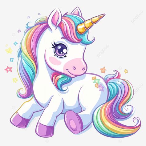 Unicorn Clipart Free Printable, Unicorn Images Free Printable, Pony Tattoo, My Little Pony Tattoo, Fantasy Png, Alice In Wonderland Clipart, Unicorn Picture, Flower Clipart Png, Character Symbols