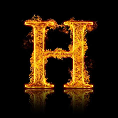 Fire alphabet letter h isolated on black... | Premium Photo #Freepik #photo #fire-background #hot-background #flame-background #red-fire Fire Alphabet, H Letter Images, Fire Font, Alphabet Letters Images, H Alphabet, S Letter Images, Alphabet Photos, Photo Letters, फोटोग्राफी 101