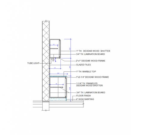 Drawer Detail Drawing, Kitchen Cabinets Drawing, Drawer Detail, Cabinet Detail, Japan House Design, Interior Design Portfolio Layout, Interior Design Sketchbook, Compound Wall Design, Detail Drawing