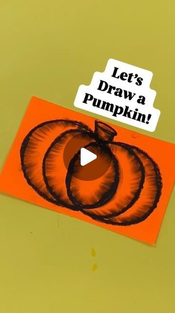 Cassie Stephens on Instagram: "This one is so fun and easy! It works best with oil pastels or chalk but a crayon MIGHT work if added in a thick layer. I have a longer format video on this and a lesson too…I’ll add it to my stories in case you are interested. Happy Friday, friends!" Pumpkin Still Life, Cassie Stephens, Fall Art Projects, Chalk Pastel, Happy Friday Friends, Fall Art, Chalk Pastels, Arts Ed, Oil Pastels