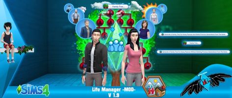 Sims 4 Traits, Sims 4 Family, Custom Family Tree, Sims 4 Game Mods, Sims 4 Mm Cc, Play Sims, Sims 4 Gameplay, Sims 4 Mm, Sims Four