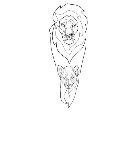 minimal lion cub one line Lion Single Line Tattoo, Lion Line Tattoo Design, Lion Line Work Tattoo, Line Work Lion Tattoo, Line Art Lion Tattoo, Lion Line Art Tattoo, Re Leone Tattoo, Lion Minimal Tattoo, Lion Tattoo Linework