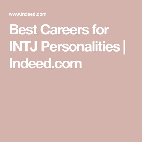 Intj Personality Type, Intj Women, Mbti Test, Women Advice, Admin Work, Different Careers, Intj Personality, Jobs For Women, Career Options