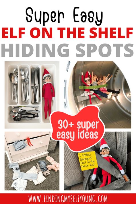 Ideas To Hide Elf On The Shelf, Elf On Shelf Hiding Places, Elf On The Shelf Closet Ideas, Where Should I Hide My Elf, Elf Hide And Seek Clues, Elf On The Shelf Hiding Ideas, Elf Hide And Seek, Elf On The Shelf Hide And Seek Ideas, Elf Hiding Spots