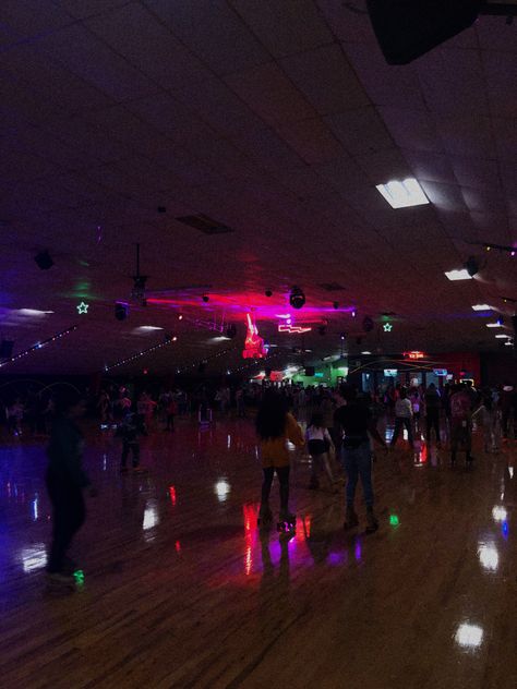 low exposure skating rink aesthetic Skating Rink Aesthetic, Skating Place, Roller Skating Rink, Skate Aesthetic, Love Radio, Low Exposure, Skating Aesthetic, Roller Rink, Skating Rink