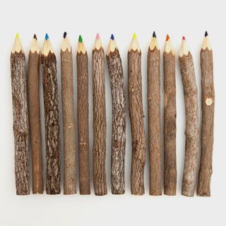 Pencil Creative, Modern Stationery, Colored Pencil Set, Wooden Pencils, Creative Stationery, Coloured Pencils, How To Train Your Dragon, Mango Wood, Wood Colors