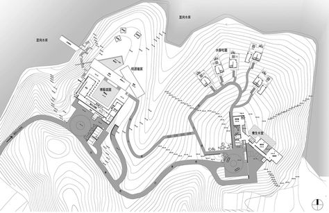 Gallery - Luo Fu Shan Shui Museum / ADARC Associates - 11 Contour Architecture, Axonometric Drawing, Museum Plan, Resort Plan, Site Model, Plan Architecture, Campus Design, Resort Architecture, Site Analysis