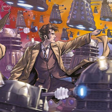 Doctor Who on Instagram: “Can the Doctor and the Daleks work together to save the universe? 💥 Find out in the dramatic conclusion to @titancomics #TimeLordVictorious…” Doctors Series, Best Sci Fi Shows, Doctor Who Dalek, Doctor Who Companion, Why Tho, Doctor Who Tv, Doctor Who 10, Doctor Who Fan Art, Time Lord