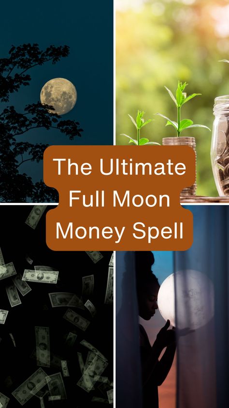 Dive into the world of lunar magick. This ultimate money spell aligns with the full moon's potency to manifest your financial desires. Full Moon Spells, Next Full Moon, Monopoly Money, Moon Spells, Money Spell, Magick Spells, Wealth And Abundance, Money Spells, Moon Cycles