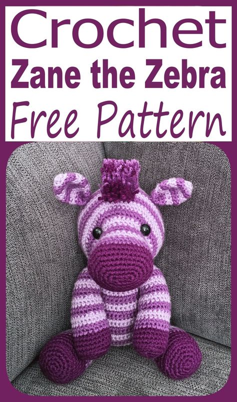 Free Zebra Crochet Pattern, Crochet Zebra Pattern Free Amigurumi, Zebra Crochet Pattern Free, Crochet Zebra Pattern Free, Crochet Flip Flop Pattern, Crochet Zebra Pattern, Crochet Zebra, Dog Bed Modern, Crochet Toys Free Patterns