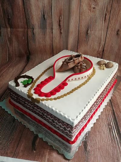 Folklore Cake, Button Cake, Music Birthday Party, Bulgarian Folklore, Bulgarian Food, Dragon Cake, Stunning Cakes, 18th Birthday Cake, Chocolate Cake Decoration