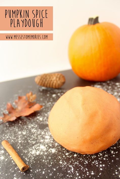 This pumpkin spice playdough recipe is perfect for fall fun with your grandkids! Make it today! Playdough Recipe No Cook, Pumpkin Spice Playdough, Pumpkin Play Dough, Pumpkin Play, Cook Pumpkin, Pumpkin Lessons, Scented Playdough, Cream Of Tarter, Recipe Pumpkin